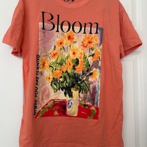 Bloom Orange Graphic Tee